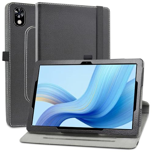 MAMA MOUTH Compatible con DOOGEE U10 Funda,Cuero Sintético Rotación de 360 Grados de Función de...