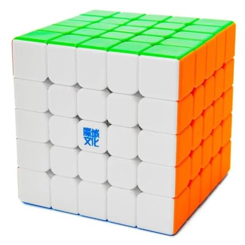 Image of MoYu AoChuang 5x5 V6 Single-Track Magnetic Speed Cube (60.5mm) | UV Coated Glossy Puzzle with Dragon Scale Design | Top-Tier Smooth & Stable 5x5 for Speedcubing