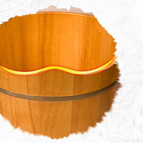 Spa de pies de madera BABYCE para pedicura y masaje miniatura 3