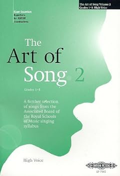 Paperback The Art of Song 2. Gesang Hoch, Klavier [German] Book