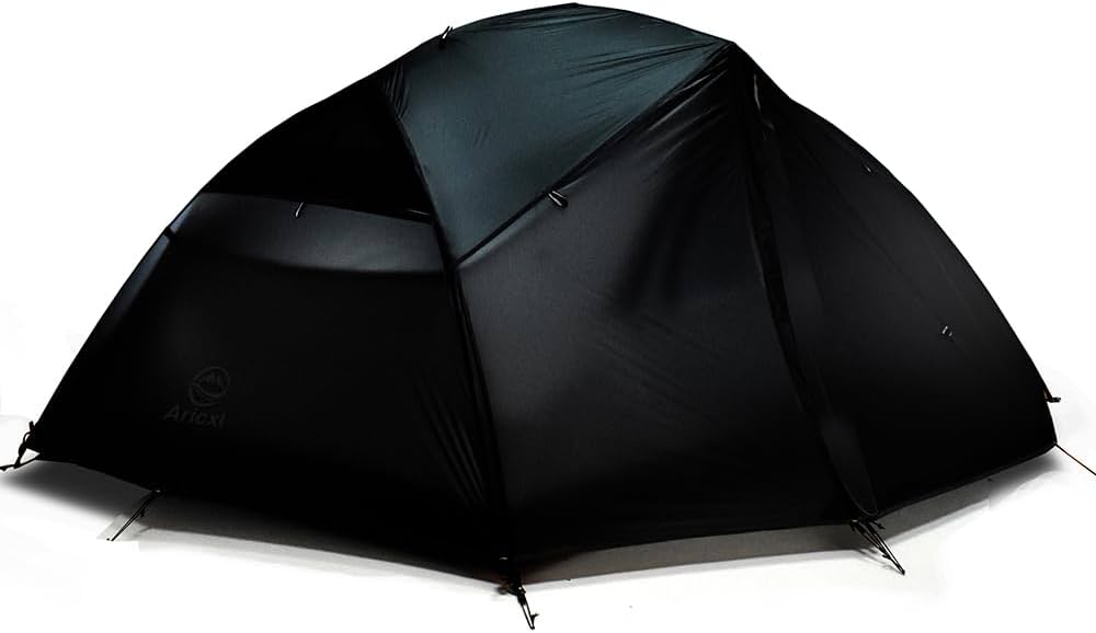 Amazon | Aricxi peak 3テント15 D超軽量キャンプテントポータブル2階