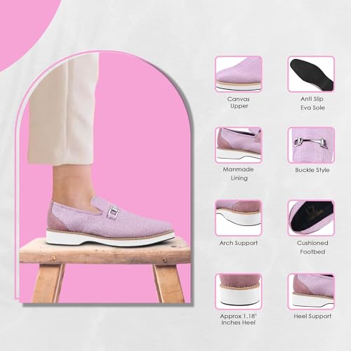 Image of LIBERTYZENO Mens Tuxedo Canvas Textile and Suede Leather Noble Loafers and Slip On Wedding Party Shoes for Easter Gift