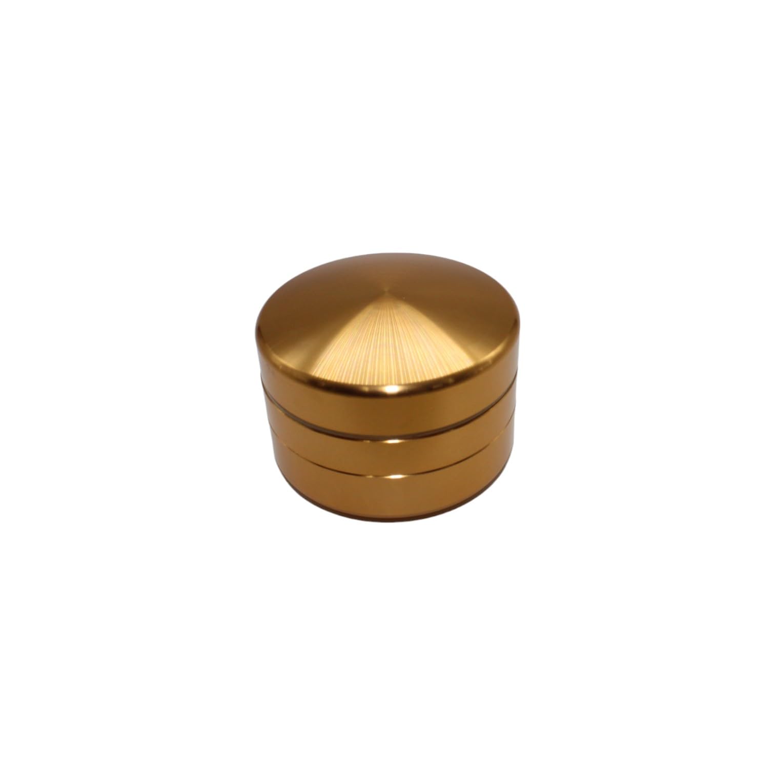 The Magneto Gold Grinder | Aluminium CNC Herb Crusher 56mm 3-Part | Threadless Conveneince | All Magnetic Parts