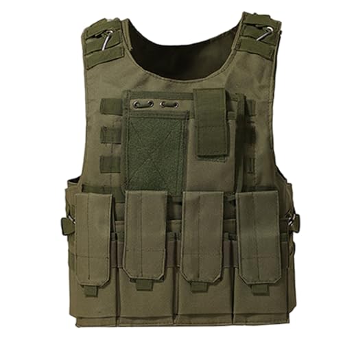 Gilet airsoft militaire porte-plaque léger et réglable pour homme et femme