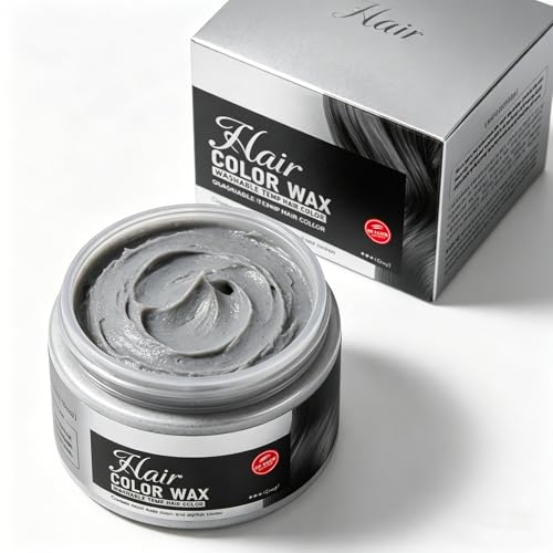 Cera para cabello lavable Moily color gris 1 pieza miniatura 5