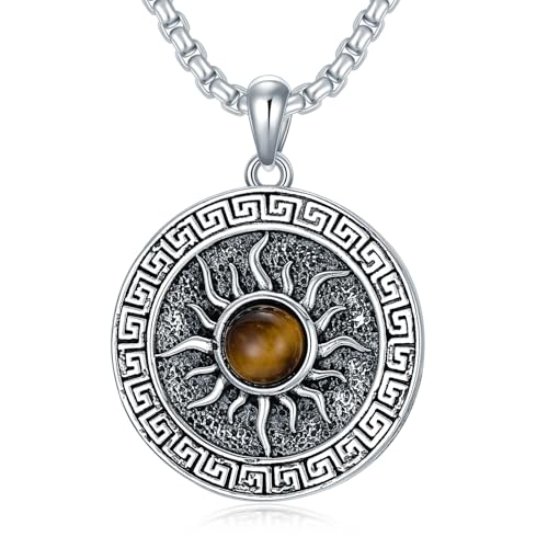 Collier religieux ROMANTICWORK en argent, le cadeau idéal de protection pour homme