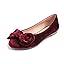Burgundy Red Velvet Twist Bow