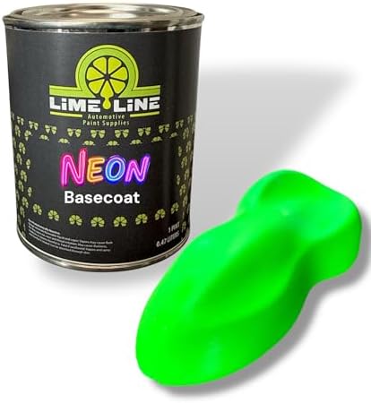 LiME LiNE Neon Green Automotive Basecoat Paint - Custom Paint for...