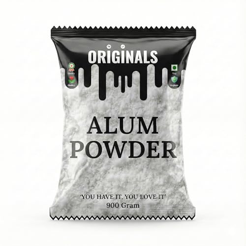 Image of Originals Pure Alum Powder (Fitkari) - 100% Pure and Safe for Face, Skin, Acne, Shaving, Teeth 900 g