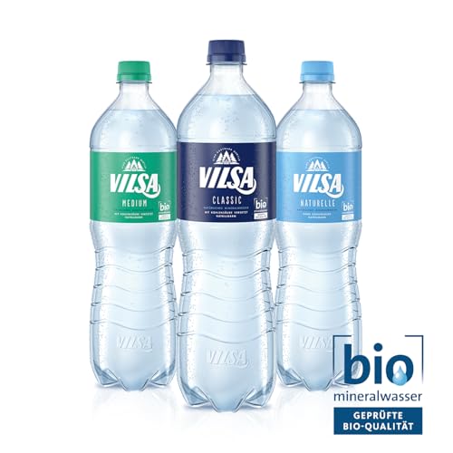 VILSA Mineralwasser Classic, 6 x 1,00 l PET 3