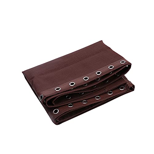 Calidaka Zero-Gravity Chair Replacement Fabric, Recliner Mesh Canvas, Patio Sling Repair Cloth Part For Outdoor Backyard Beach Pool Lawn, Folding Lounge Repair Cloth With Ropes(Brown) #TOP5