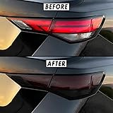 SlickMod PreCut Vinyl Smoke Tint for 2020-2022 Nissan Sentra Tail Light & Reflector (1. Taillight, 20% Dark Smoke)