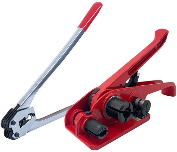 Heavy Duty Pallet Strapping Kit – Includes Tensioner Tool, Sealer & Metal Seals – Industrial-Grade Packaging Solution for Tough Pallet Loads