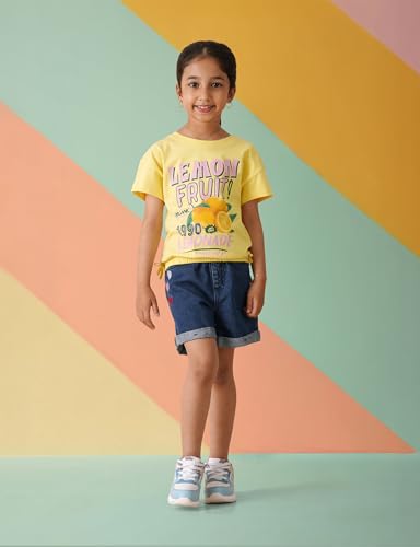Image of Amazon Brand - Symbol Girl's Graphic Relaxed Fit T-Shirt