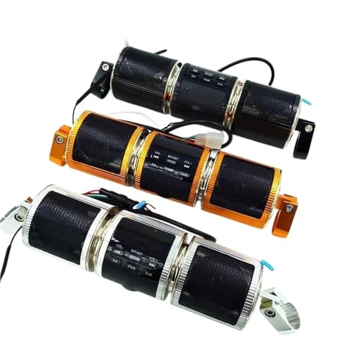Parlante para manillar de motocicleta con subwoofer integrado miniatura 2