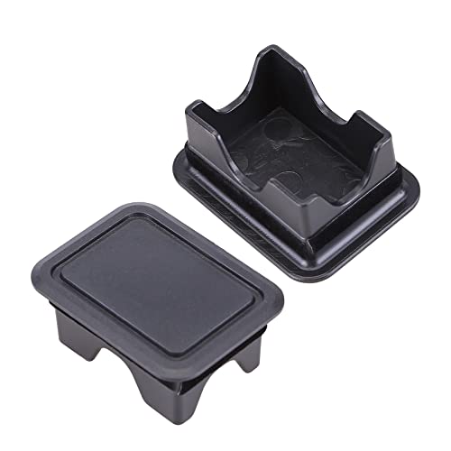 Huamengyuan LKW Kofferraum Lochstopfen 2 Stück LKW Ladeflächenschienen Stake Taschenabdeckung Heckbett Lochstopfen Auto Heckklappen Bit Lochstopfen Kompatibel für Ram 1500 19–21