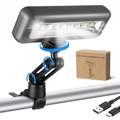 AuntyFey 360°Adjustable Grill Lights for Outdoor Grill Designed for Blackstone Weber Griddle, BBQ Grill Light at Night with 360° Adjustable, LED Grill Lights for Outdoor, Gifts for Dad Men