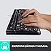 Logitech K120 Teclado con Cable Business para Windows, Tamaño Normal, Resistante a...