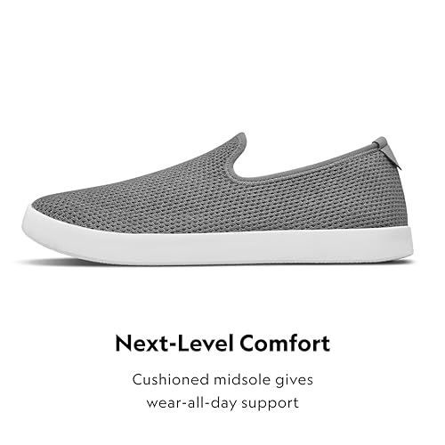 Allbirds Women’s Tree Loungers Everyday Slip-On Sneakers, Machine Washable Shoe Made with Natural Materials