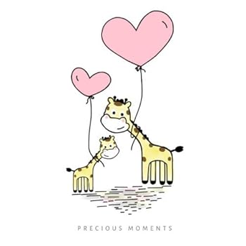 WELCOME BABY Positive Journal PRECIOUS MOMENTS : Cute and Pretty Diary Blank Paper Save the Memories and Positive Thoughts. Gift Idea for Mom New Baby Born or Pregnant Women Baby Shower