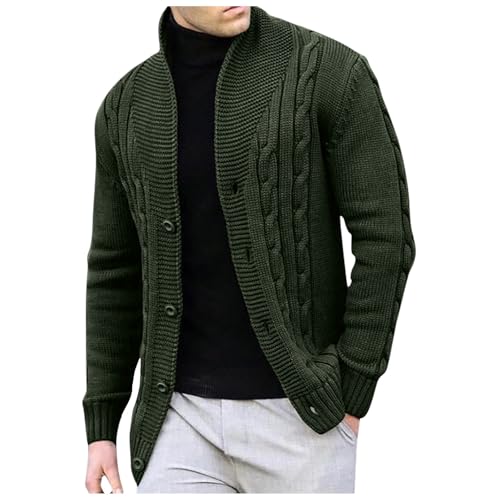Chaqueta de Punto Informal para El Ocio Masculino en Días Fríos