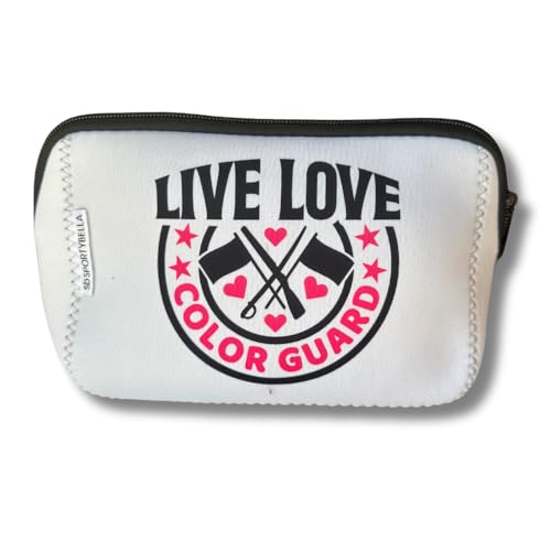 Sportybella Color Guard Makeup Bag - Waterproof Cosmetic Organizer