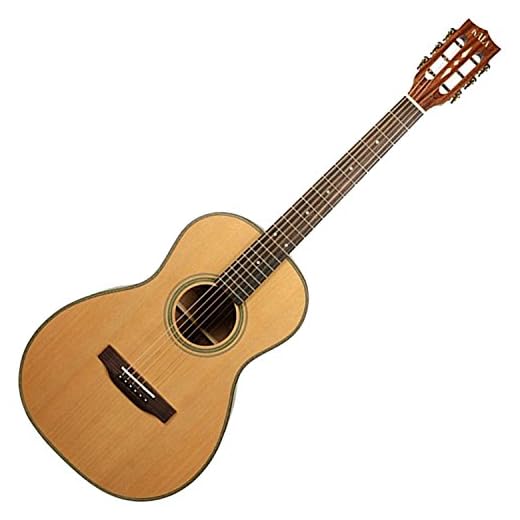 Kala Cedar Top Parlor Guitar Natural