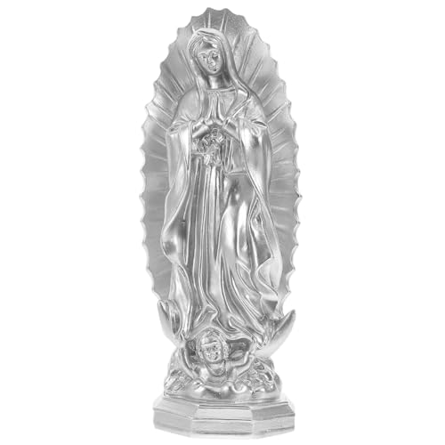 Estatua Virgen María 19.5x7.98x6.39 cm Decoración