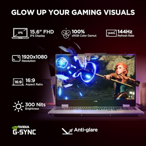 Image of Lenovo LOQ 2025 Intel Core i7-14700HX| NVIDIA RTX 5060 8GB (32GB RAM /1TB SSD /144Hz Refresh Rate /572 AI TOPS /15.6 inch (39.6cm) /Windows 11 /Office 2024 /3 Mon. Game Pass /Grey /2.4Kg), 83JE00U3IN