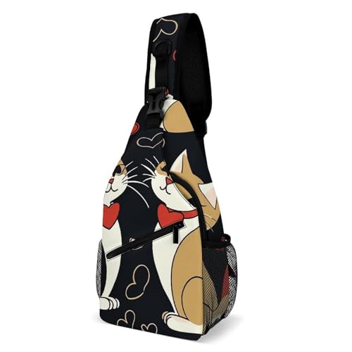 Bolso Sling Bandolera Casual para Senderismo y Viaje