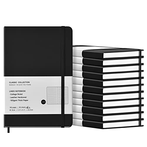 Carnets de notes A5 papier épais 100g anti-bavure pour écriture fluide - 2