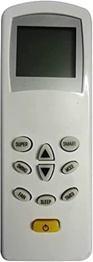 General Air Conditioner Remote Control, Replacement Remote, Compatible ...