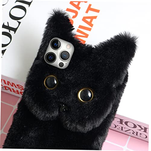 Coque Peluche Chat Uonlytech : Protégez Votre Téléphone Avec Douceur Au Bureau Comme À La Maison