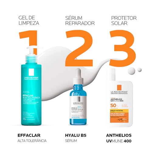 La Roche-Posay, Anthelios UVMune 400, Protetor Solar Facial de alta performance, Protege contra os r