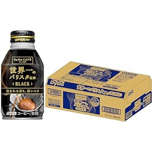ダイドーブレンド ブラック 世界一のバリスタ監修 260g×24本" 
