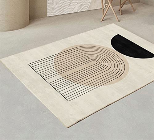 BESTORI Modernas Alfombra Alfombras de Salon Fácil Mantenimiento Alfombra Adecuado para la Decoración de Salas de Estar Dormitorios Cover