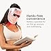iRestore Red Light Therapy for Face - Anti Aging LED Face Mask for Youthful Radiant Skin with Reduced Wrinkles, Fine Lines - Red, Blue & Infrared Therapy Mask - Facial Skincare Device with 360 LEDs