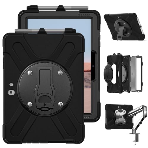 Coque Surface Go 4/3/2/1 10.5 pouces antichoc avec béquille rotative 360