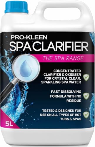 5L of Pro-Kleen Spa Clarifier - Achieve Brilliant Sparkling Water - Improves Filter Performance & Efficiency