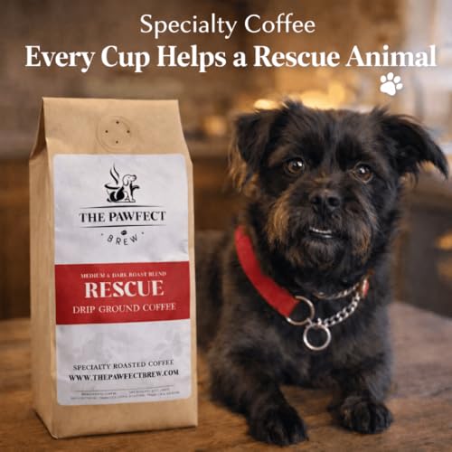 Dog Lovers Coffee Rescue Blend Café en Grano 12 oz miniatura 2