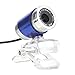 Docooler USB 2.0 12 Megapixel HD Camera Web Cam with MIC Clip-on 360 Degree for Desktop Skype Computer PC Laptop Blue