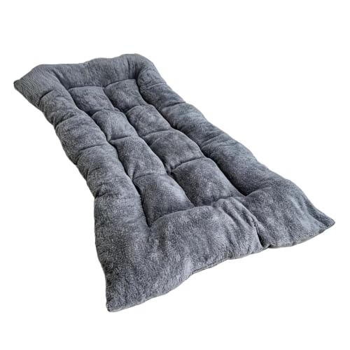 Cama para gatos sofá rectangular extragrande colchoneta de felpa suave para perros de suelo 2