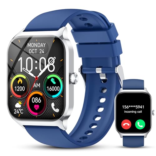 CASCHO Montre Connectée Femme Homme, 1.85