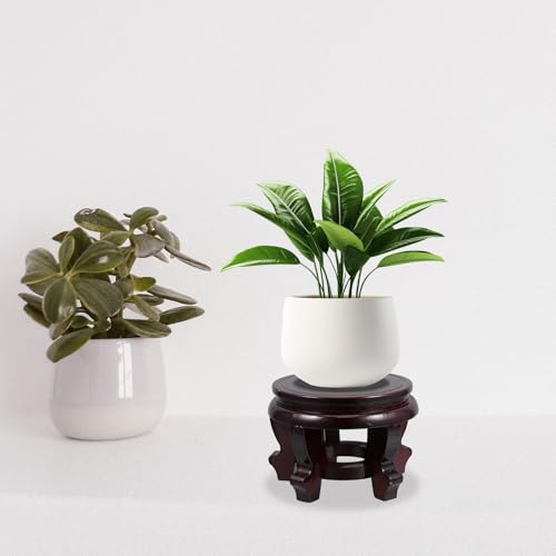 Socle en bois pour pots de fleurs support robuste charge 27 kg - 6