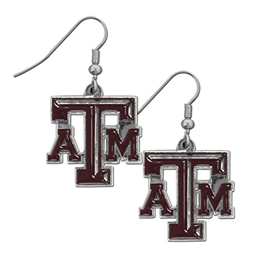Siskiyou Sports NCAA Chrome Dangle Earrings