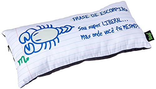 Almofada “A frase do signo de escorpião é”