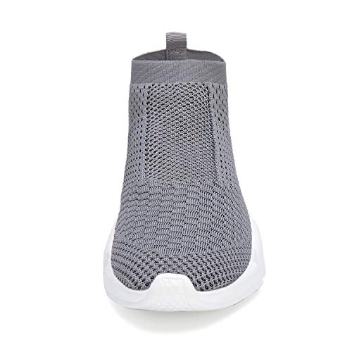 Image of Casbeam Men's Running Knit Comfortable Lightweight Breathable Casual Sports Shoes Fashion Sneakers Slip-On Walking Shoes