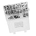 135 Pcs Woodruff Key Assortment Kit | 21 Types Fit Flywheel Pulley Crank Way | Automotive Machine Tool Parts/Industrial Maintenance/DIY Repair