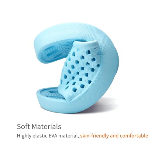 Image of Xomiboe Shower Shoes Men Quick Drying Women Shower Sandals Non-Slip Comfortable House Slippers Bathroom Hotel Flip Flops Slides With Students Gym