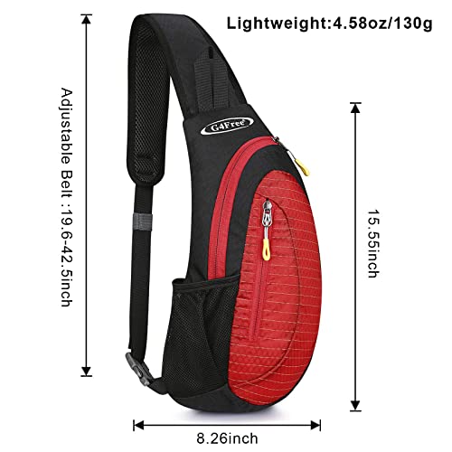 G4Free Sling Bags Men Shoulder Backpack Small Cross Body Chest Sling Backpack #TOP2